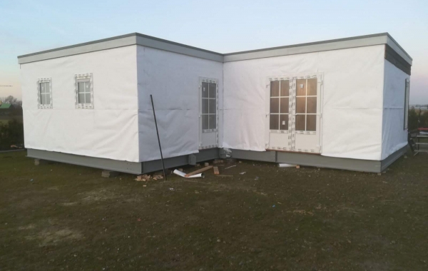 Kramer Houtbewerking mantelzorgwoning frame en isolatie